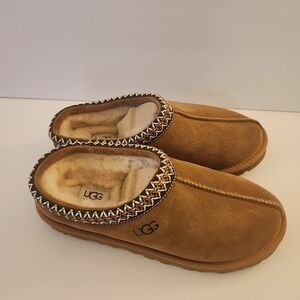 UGG Mens Tasman Slippers Size 8 Chestnut